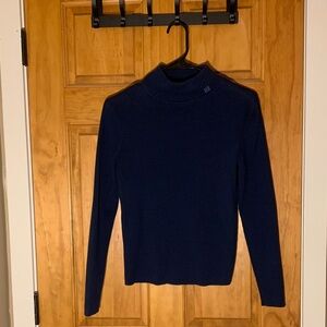 Ralph Lauren Navy Turtleneck Sweater